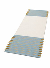 Yoga Mat Thick Non Slip Organic Cotton Exercise Workout Mat Pilates Rug 2x6 FT Pilates Mat price