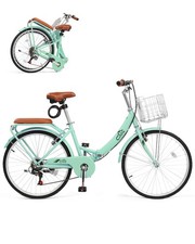 24 Inch Foldable Bike Folding Bicycle,7 Speed Beach Cruiser Bike Folding Bicycle price