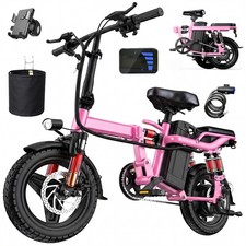 Lightweight Folding Ebike 750W Peak 48V 12AH 14" Electric Bike for Adults 24MPH Folding Bicycle price