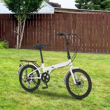 20" Folding Bike 7 Speed Foldable Bicycle City Bike for Teens Adults Disc Brakes Folding Bicycle price