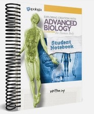 Exploring Creation with Advanced Biology Ed 2 The Human Body, Student Notebook Biology price