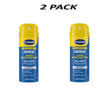 (2 PACK) Dr. Scholl’s Odor-X Odor-Fighting Spray Powder, Unscented, 4.7oz. Spray Deodorants price