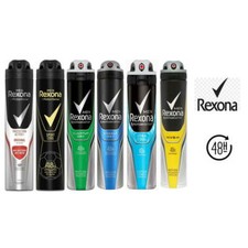 Rexona Men Deodorant Antiperspirant Spray Alcohol Free 200 ml, Pack of 6 Spray Deodorants price