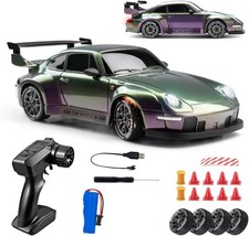 RC Drift Car, 1:24 Scale Remote Control Vehicle with LED Lights, 2.4GHz 20KM/H 4 RC Vehicles price