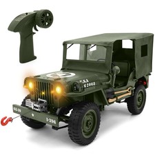 Remote Control RC Car 1/10 Off Road RC Truck Crawler Military Vehicle Hobby Toys RC Vehicles price