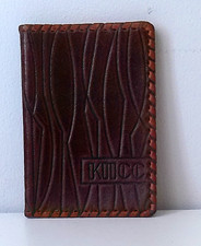 Vintage KPSS communist party card tooled leather cover wallet USSR Cold War W wi KPSS price