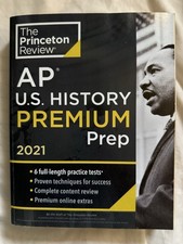 Princeton Review AP U.S. History Premium APUSH Study Guide Prep 2021 History Study Guides price