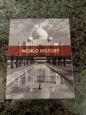 World History Student Activities (5th Edition) Bju Press *Brand New* History Study Guides price