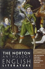 The Norton Anthology of English Literature: The Sixteenth Century and The Ea... English Literature price