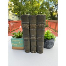 Chamberss Cyclopaedia of English Literature Set Volumes I II III Antique 1903 English Literature price