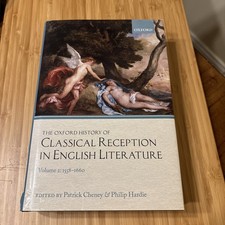 The Oxford History of Classical Reception in English Literature: Volume 2: 1558- English Literature price