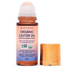 Queen of the Thrones with Pure Organic Golden Castor Oil Roll-On 100% Rose Quart Roll-Ons price