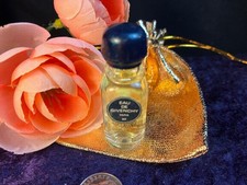 Vintage Givenchy Eau De Givenchy perfume mini 0.12 oz in Gold Pouch Women's Perfumes price