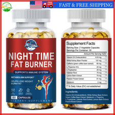 Night Time Fat Burner Weight Loss Capsules for Men & Women Appetite Suppressant Fat Burner price