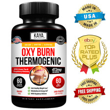 Premium OXY Burn Thermogenic 471mg Appetite Control Weight Loss Fat Burner Fat Burner price