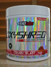EHP Labs OxyShred Ultra Concentration Cosmic Blast Strawberry Powder 60 Serv Fat Burner price