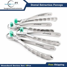 Dental Extraction Physics Forceps Standard Series Set Of 4 Pcs (20) Free Bumpers Physics price