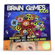 National Geographic Brain Games Kids Edition Brand New Open Box Brain Games price