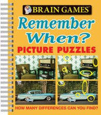 Brain Games Picture Puzzles: Remember When? (Brain Games (Unnumbered)) - GOOD Brain Games price