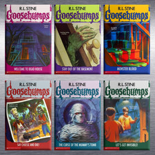 Magnet / Set Goosebumps Collection, R.L. Stine - Book Cover High Quality Fridge Magnet price