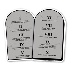 Ten Commandments Magnet Fridge Magnet price