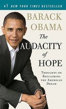 The Audacity of Hope: Thoughts on Reclaiming the American Dre - VERY GOOD Culture Books price