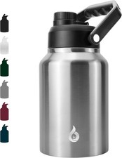 64 oz Insulated Water Bottle - BPA Free, Leak Proof, Dishwasher Safe, Ergonomic Water Bottle price