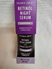 Trader Joe's Dermatologist Formulated Retinol Night Serum, 1 fl oz (30 mL) Anti-Aging price