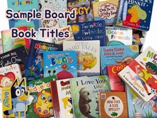 Lot of 20 Children BOARD Hardcover BABY TODDLER DAYCARE Kids BOOKS *RANDOM MIX* Children's Stories price