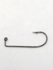 100 MUSTAD 32570BN BLACK NICKEL ROUND BEND 90 DEGREE JIG HOOKS Sz #10 Thru #4/0 Fishing Hook (Jig) price