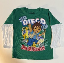 Nick Jr. Go Diego Tee Shirt One Big Rescue Size 4T NWOT Baby T-shirt price