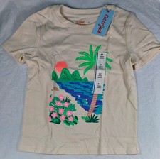 Cat & Jack Boys 5T Short Sleeve T-shirt - Colorful Tropical Design. NWT! Baby T-shirt price