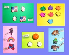 Puzzle Flag TAZ Baseball Jibbitz Shoe Charms Accessories Shoe Decorations Puzzle & Accessories price
