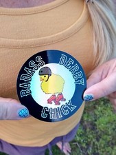 Badass Derby Chick Roller Derby Sticker  Skating/Skates/Jam/Independent artist Skates price