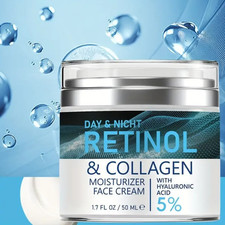 Day And Night Retinol & Collagen Moisturizer Face Cream W Hyaluronic Acid 1.7oz Day Creams price