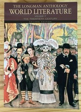 The Longman Anthology of World Literature: The Twentieth Century, Volume F Contemporary World Literature price