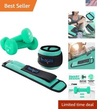 Adjustable 1-10lb Ankle & Wrist Weights Set - Neoprene for Ultimate Comfort Dumbbells & Hand / Ankle Weights price