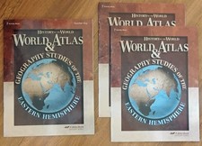 World Atlas & Geography Studies of the Eastern Hemisphere Activity Book Geography price