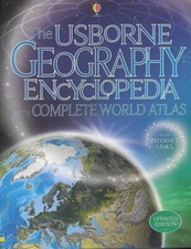 Usborne Geography Encyclopedia with Complete World Atlas IL - Paperback - GOOD Geography price