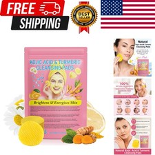 Kojic Acid and Turmeric Cleansing Pads 40PCS, Kojic Acid Pads with Vitamin B5, V Skin Cleansing and Peeling price