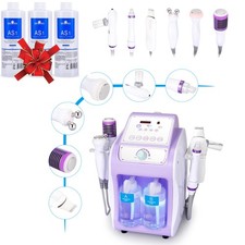 6 in 1 Hydro Dermabrasion Machine for Skin Deep Cleanse + 3*400ml Peel Solution Skin Cleansing and Peeling price