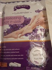 Hydrating Lavender Foot Peel Mask (5 Pack) - Removes Dead Skin and Calluses Skin Cleansing and Peeling price