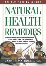 Natural Health Remedies: An A-Z Family Guide - Paperback - VERY GOOD Family Health Books price