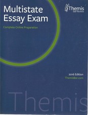 Themis Bar Review, Multistate Essay Exam (2016 Edition) Essay - Review price