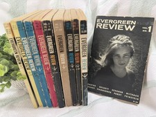 Evergreen Review Lot of 11 Early Issues 1957-1962 Vol 1 No 1 Beat Kerouac Essay - Review price