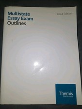 2024 Themis Bar Review Multistate Essay Exam Outlines Essay - Review price