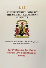 UBE Essay Bar Exam Review Book for Repeat & 1st Bar Exam Takers 2026 Essay - Review price