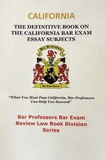 California Essay Bar Exam Review Book for Repeat & 1st Time Bar Takers, 2026 Essay - Review price