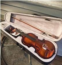 ❄️MUSIC SALE!❄️Violin w Softshelled Hard Case, Wax, Bow! Violins price