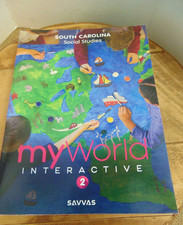 My World Interactive South Carolina Social Studies Gr. 2 Student Workbook Unused Social Studies price